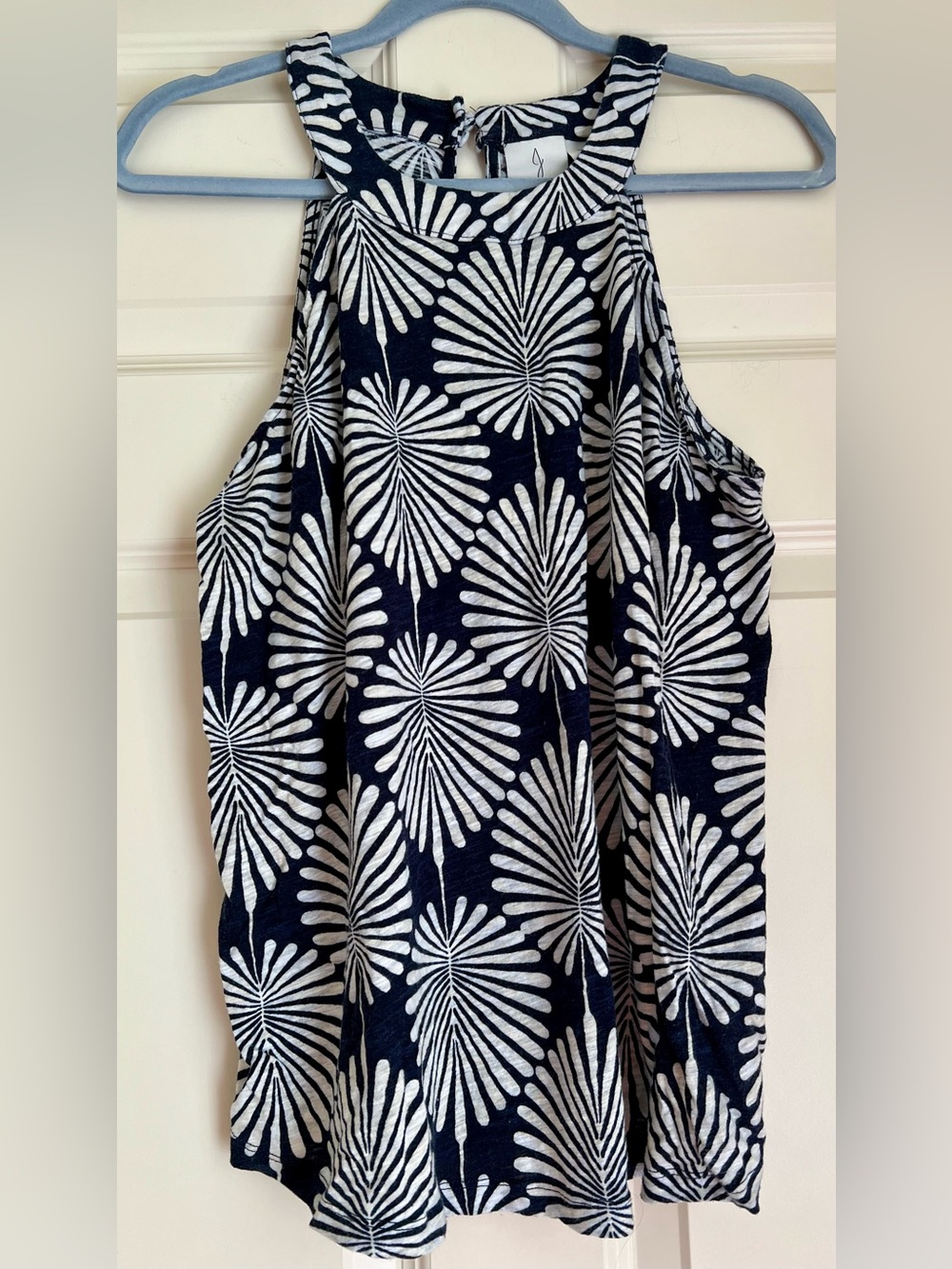 Joie Navy & White Printed pant set